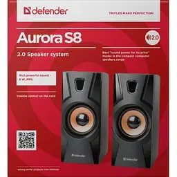 Акустична система Defender Aurora S8 Black (65408) - мініатюра 2