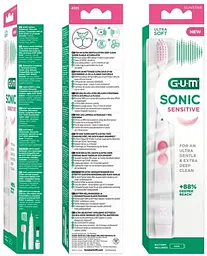 Електрична зубна щітка GUM Sonic Sensitive - мініатюра 5