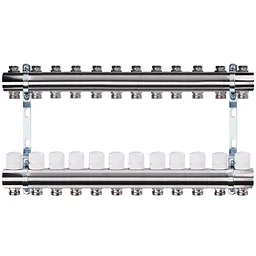 Колектор з регуляторами та кріпленням ECO001B 1″x12 000014682