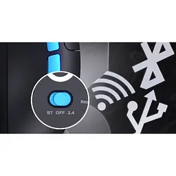 Комп'ютерна мишка Hator Pulsar 3 Pro Wireless Black (HTM640) - мініатюра 9
