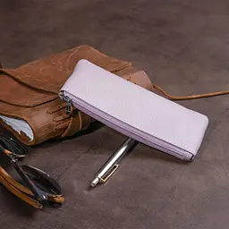 Ключниця-гаманець з кишенею унісекс ST Leather 19350 лілова - мініатюра 8