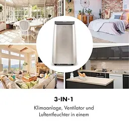 Кондиціонер мобільний Klarstein Metrobreeze 9 Paris A (10028189) - мініатюра 4