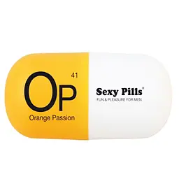 Мастурбатор Love To Love Sexy Pills помаранчевий - мініатюра 4