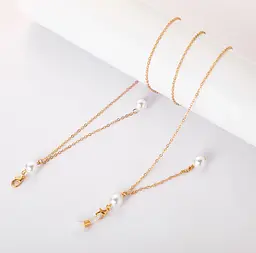 Ланцюжок для окулярів White and Gold 9 9890 70 см