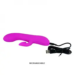Вібратор із функцією всмоктування Pretty Love Desirable Flirt Baile BI-014395 88051 - мініатюра 4