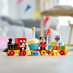 Конструктор LEGO DUPLO Disney Святковий потяг Міккі та Мінні 22 деталей (10941) - мініатюра 4