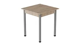 Стіл кухонний Ferrum-decor Агата 75x80x80 Сірий ДСП Сан-Марино 16мм (FRD-105636) - мініатюра 3