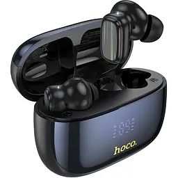 Бездротові навушники Hoco EQ20 Rhyme true wireless ANC+ENC noise reduction BT headset, BT5.4, 40mAh, 400mAh, 6-7h, black