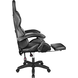 Крісло геймерське Kruger&Matz GX-150 з підставкою для ніг з підсвічуванням RGB - мініатюра 5