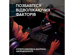 Мікрофон студійний/ для ПК Logitech G Yeti Studio Active Dynamic XLR White (988-000566) - мініатюра 3