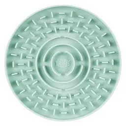 Миска Trixie Junior для повільного годування цуценят блакитна пластик d 15 см - мініатюра 3