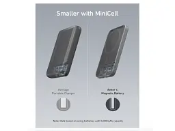 Зовнішній акумулятор (павербанк) ANKER 621 Magnetic 5000mAh Black (A1610012) - мініатюра 6