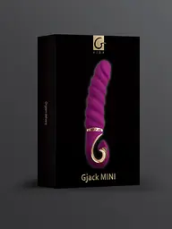 Вібратор Gvibe Gjack Mini Анатомічний кручений, 19х3.5 см - мініатюра 12