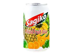 Напій Sagiko Mixed fruits соковмісний слабогазований 320 мл