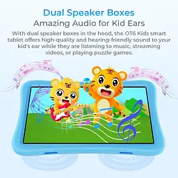Планшет Oukitel OT6kids 10" HD+/4GB/64GB/ RK3562/8000mAh/ 5+2Мп/ WIFI Blue - мініатюра 4