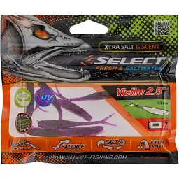 Силікон Select Victim V-Tail 2.5" #888 (7 шт/уп) - мініатюра 2