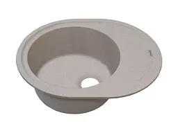 Кухонна мийка Adamant OVUM terra 615x495x200 мм, з крилом 61,5 см - мініатюра 2