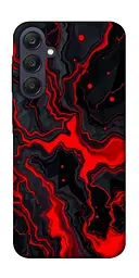 TPU чохол Demsky Black red marble для Samsung Galaxy A25 5G