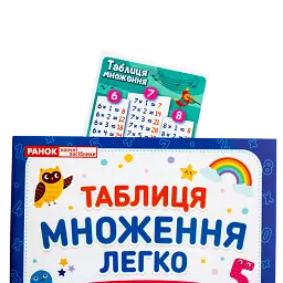 Таблиця множення легко 2-3 кл. Зошит дієвих вправ (571603) - мініатюра 3