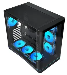 Корпус SAMA V62 без БЖ (V62-BKADA7X1-GL) Black - мініатюра 2