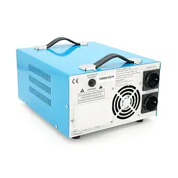 Стабілізатор напруги Westech MSER 5000 VA-V2/3750W однофазний, сервопривід, монтажу підлоги, LED дисплей, діапазон 130-260V, AC230±3%, 2*Shuko, - мініатюра 2