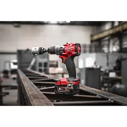 Дриль-шуруповерт акумуляторний безщітковий MILWAUKEE, M18 FDD3-0X, 158Нм (каркас, HDкейс) - мініатюра 7