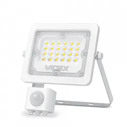 LED прожектор VIDEX F2e 10W 5000K з датчиком руху та освітленості - мініатюра 2