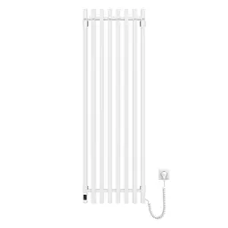 Електрична рушникосушка Navin Levante 450x1400 Sensor права, білий оксамит 10-012033-4880, Білий матовий, Праве, Електронний - мініатюра 2