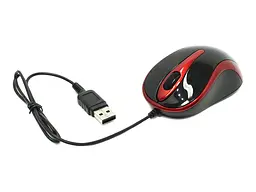 Миша A4Tech N-350 Black/Red (N-350-2)