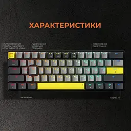 Клавіатура GamePro Asgard Fenrir MK130G Pro [144505] - мініатюра 6