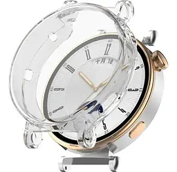 Чохол-накладка DK Silicone Face Case для Huawei Watch GT 4 41mm (clear)