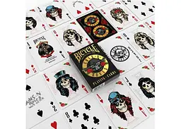 Карти гральні United States Playing Card Company Bicycle Guns N' Roses (ВР_КГБГНР) - мініатюра 2