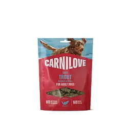 Ласощі м'які для собак Carnilove Soft Snack Trout with Dill форель і кріп 200 г