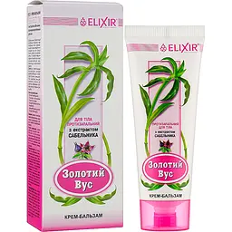 Крем-бальзам Elixir Золотий вус з сабельником 75 мл - мініатюра 2