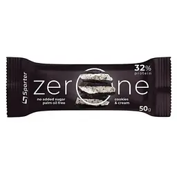 Протеїнові батончики ZerOne — 25 × 50 г Cookie cream