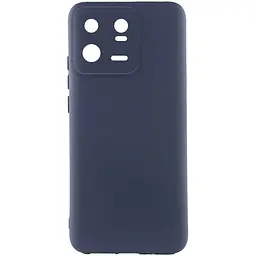 Чохол Silicone Cover Lakshmi Full Camera (A) для Xiaomi 13 Pro Синій / Midnight Blue