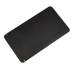 Дошка для розморожування продуктів Aluminium Defrost Board, 35.5х20.5 см, алюмінієва, чорна - мініатюра 4