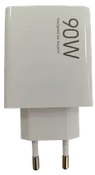 Мережевий зарядний пристрій Xiaomі 90W Charge Combo Type-A BHR07ZBEU White - мініатюра 2