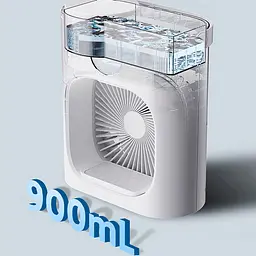 Вентилятор зі зволожувачем Xiaomi Xiaoda CL08 Mini Desktop Cooling Fan (XD-ZMLFS01) - мініатюра 4