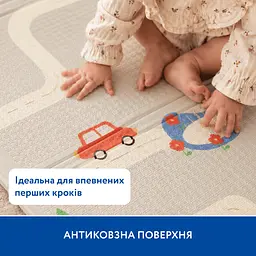 Уцінка. Двосторонній ігровий термокилимок Piccolino Транспорт 150х180х1 см (26000002) - мініатюра 5