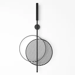 Настінне бра Babich Studio Mid B Black (RAL 9005)