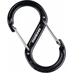 Брелок-карабін Munkees Forged S Black (1012-3275-BK)