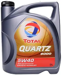 Автомобільна моторна олива Total Quartz 9000 5W-40 5л