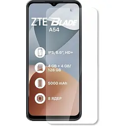 Защитная пленка StatusSKIN для ZTE Blade A54 Экран Глянцевая Titan