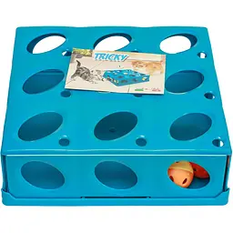 Іграшка для котів Georplast Tricky, два м'ячі, 25x25x9 см, в асортименті - мініатюра 2