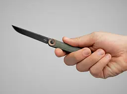 Ніж Boker Plus Kaizen, Micarta ц:зелений - мініатюра 9