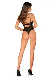 Боді Obsessive Roxelia crotchless teddy XS/S - мініатюра 7