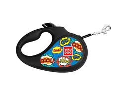 Повідець для собак WAUDOG R-leash ВАУ світловідбиваюча стрічка S 5 м (8124-0087-01)