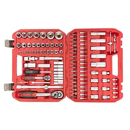 Набір інструментів 1/2"&1/4" 110 од. Intertool ET-9108 - мініатюра 2