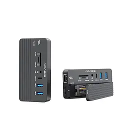 Док-станція Acasis CM073 з кишенею для SSD m.2 накопичувача (Чорний)
